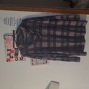 6. Shirt Brand Links Size 1X Multicolored soft warm material